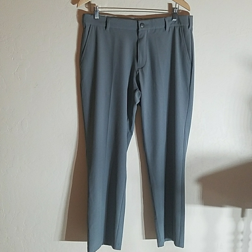 Gray Adidas Men's Golf Pants
